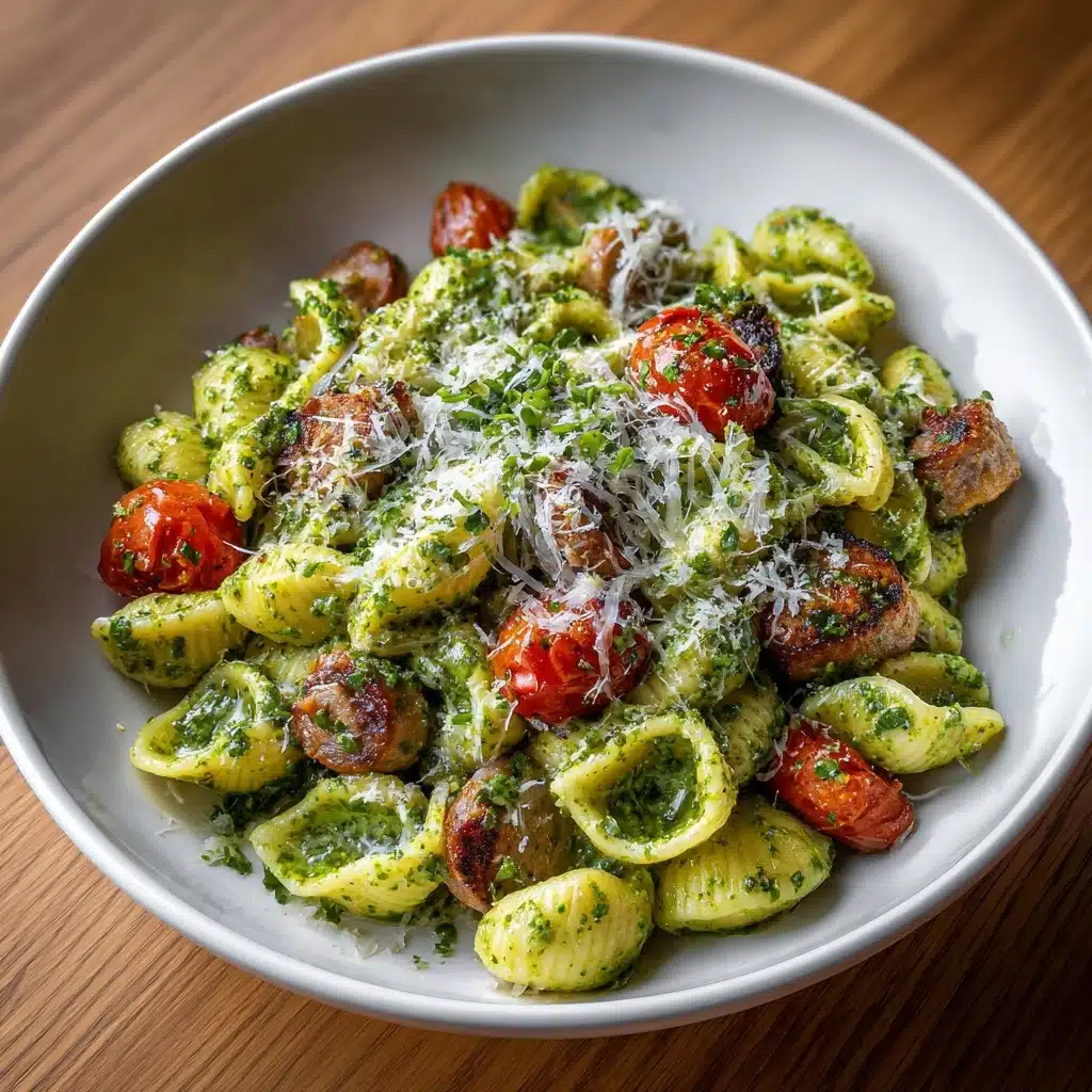 Easy Sausage Pesto Pasta for Weeknight Dinners Recipe