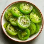 Savory Southern-Style Pickled Green Tomatoes Recipe