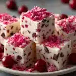 White Chocolate Cherry Fudge Recipe