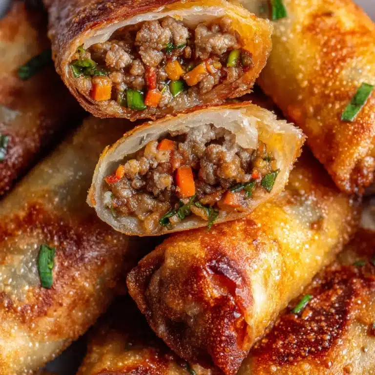 Spicy Beef Dumpling Rolls Recipe
