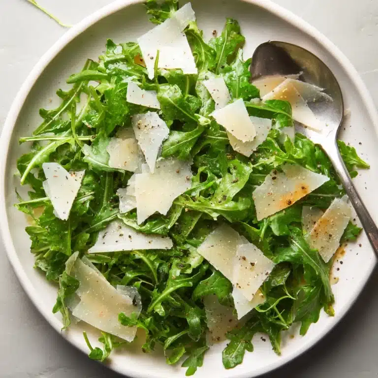 Arugula Salad with Shaved Parmesan Recipe