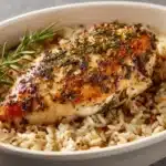 Oven-Baked Chicken and Rice Recipe