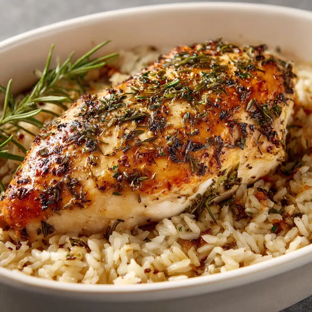 Oven-Baked Chicken and Rice Recipe