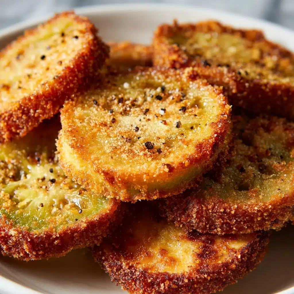 Easy Oven-Fried Green Tomatoes Recipe - Recipe Image
