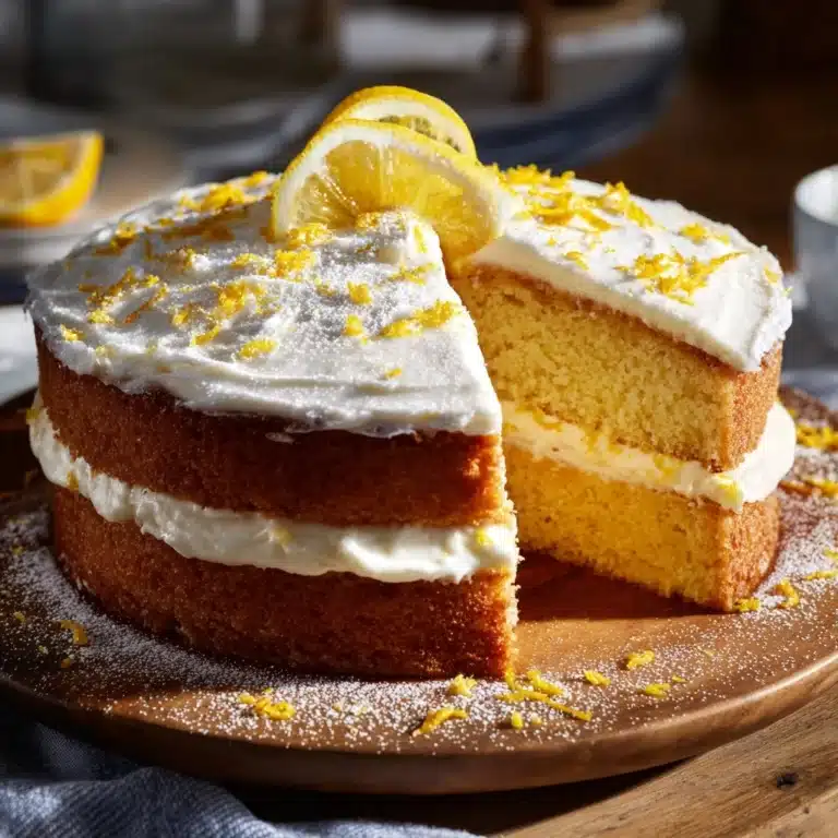 Lemon Ricotta Cake Recipe