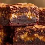 Fudgy Peanut Butter Brownies Recipe