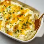 Baked Cheesy Mashed Potatoes Recipe