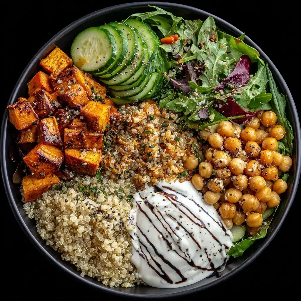 Chickpea & Sweet Potato Grain Bowls Recipe - Recipe Image