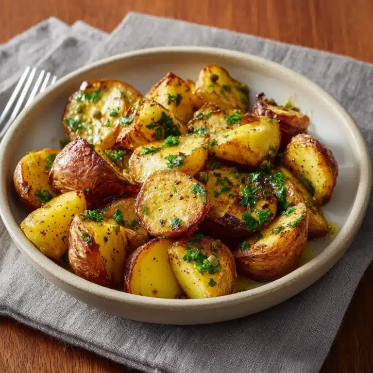 Crispy Roasted Potatoes with Salted Lemon Recipe