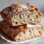 Rustic Italian Crusty Bread Recipe