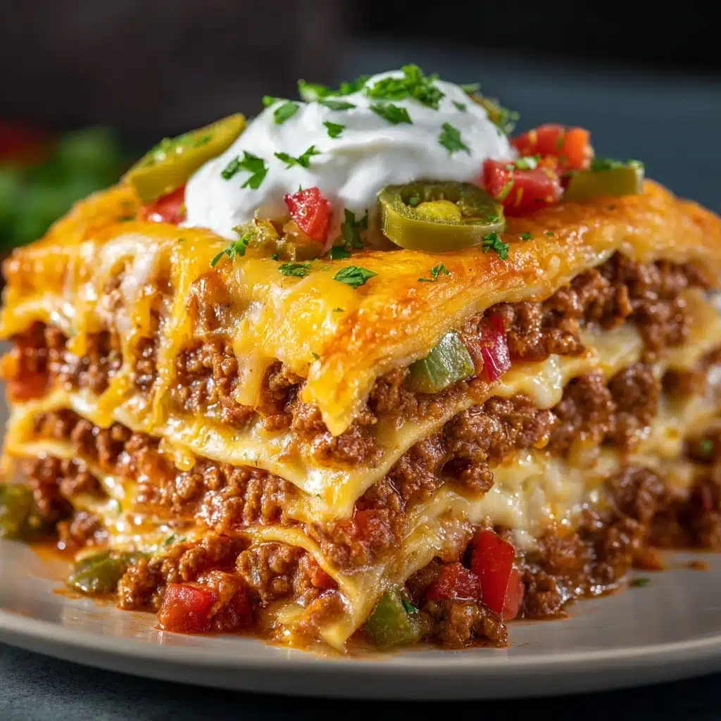 Taco Lasagna Recipe - Recipe Image