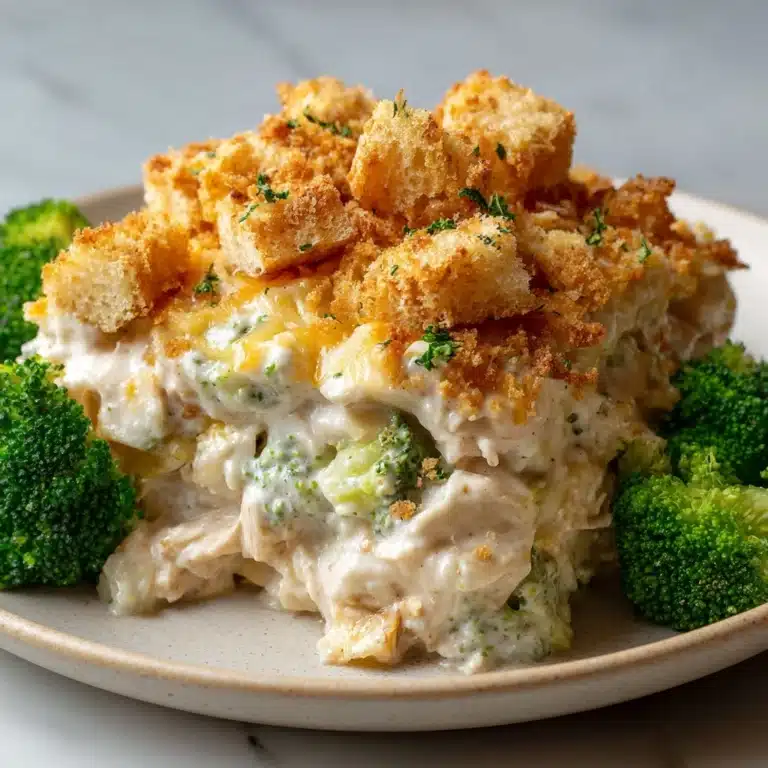 Creamy Swiss Chicken Casserole Recipe