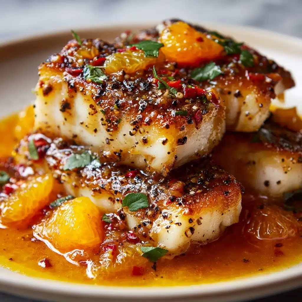 Fish Fillets in Orange Sauce Recipe