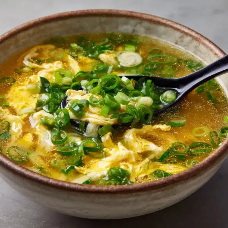Classic Egg Drop Soup Recipe
