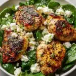 Easy Chicken Breast with Feta and Spinach Recipe