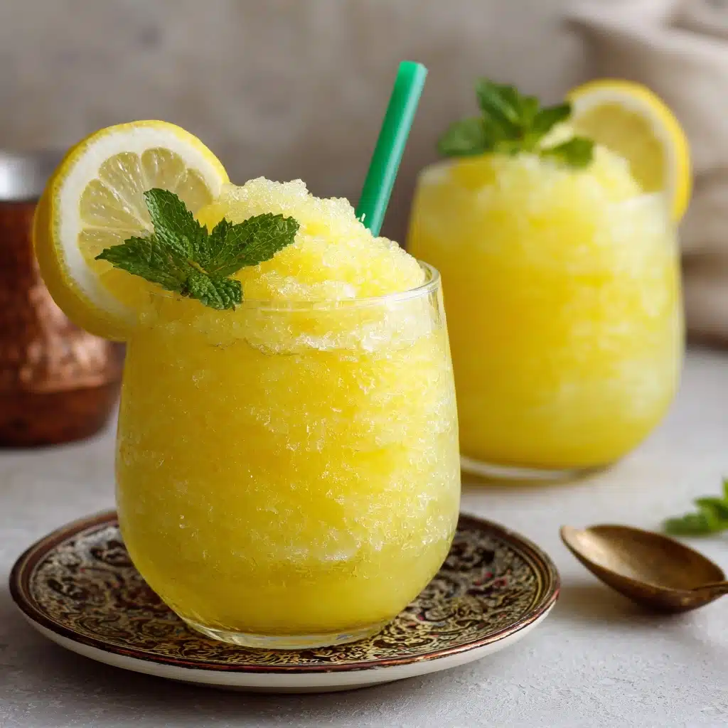 Frozen Lemonade Slush Recipe - Recipe Image