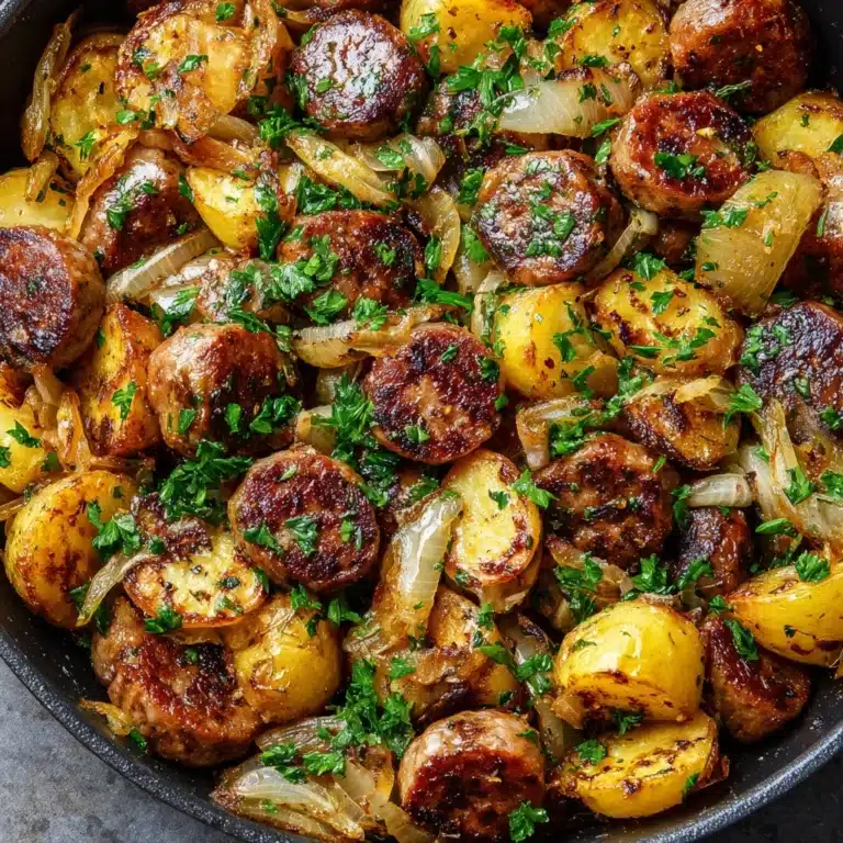 Kielbasa Cabbage Potato Skillet Recipe