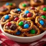 Rolo Pretzels with M&M Candies Recipe