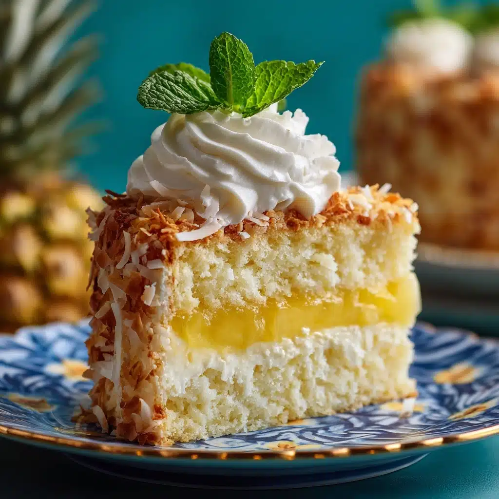 Weight Watchers Pineapple Angel Food Cake Recipe - Recipe Image