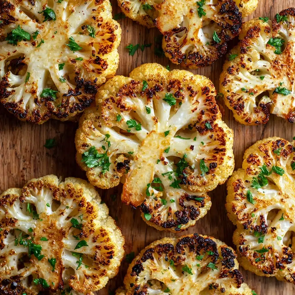 Cheesy Cauliflower Steaks Recipe