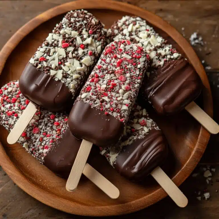 Frozen Chocolate Covered Bananas Recipe