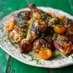 Moroccan Grilled Chicken With Apricots Recipe