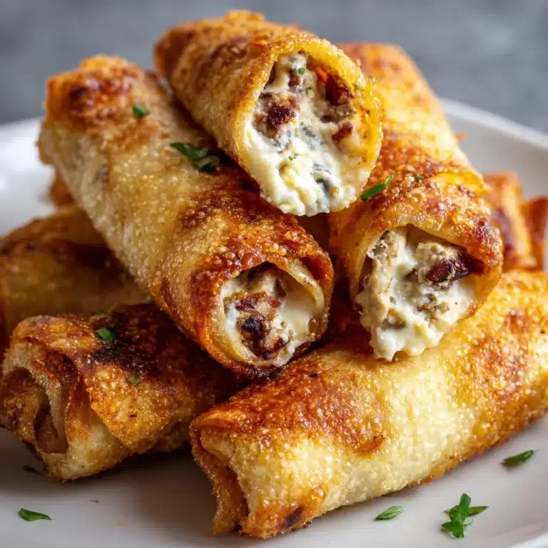 Baked Reuben Egg Rolls Recipe