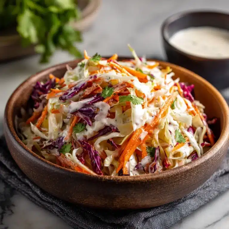 The Best Old-Fashioned Creamy Coleslaw Recipe