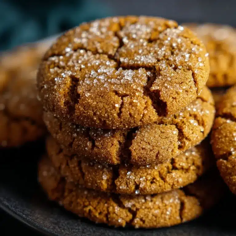 Grandma’s Irresistibly Soft Molasses Cookies Recipe