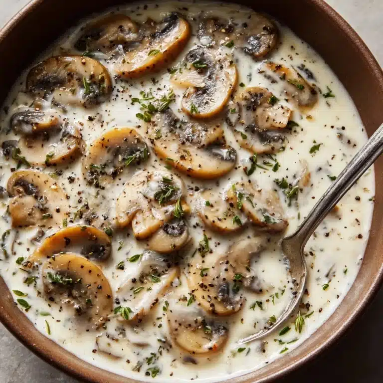 Creamy Mushroom Delight Recipe