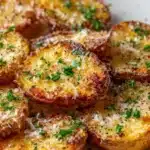 Mini Baked Parmesan Potato Rounds Recipe