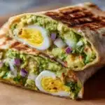 Avocado Egg Salad Roll-Ups Recipe