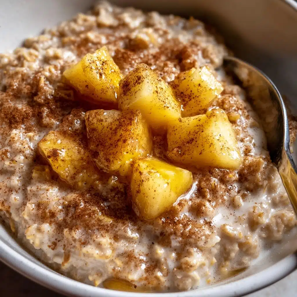 Apple Cinnamon Oatmeal on the Stove Recipe - Recipe Image