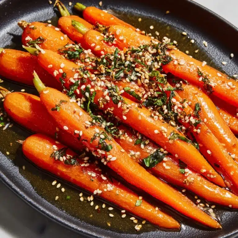 Honey Glazed Carrots with Sesame Seeds Recipe