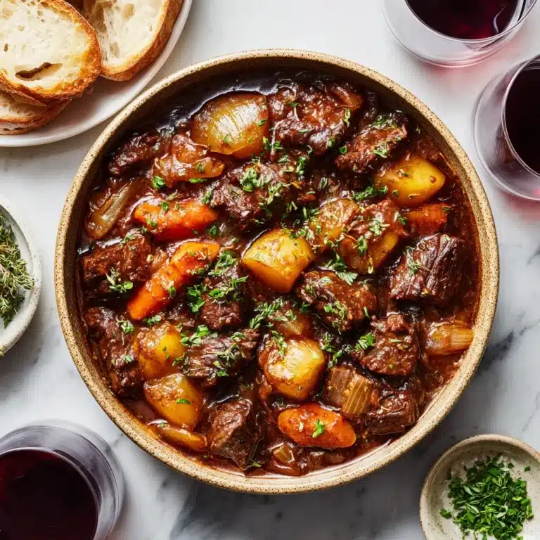 Easy Beef Bourguignon Recipe