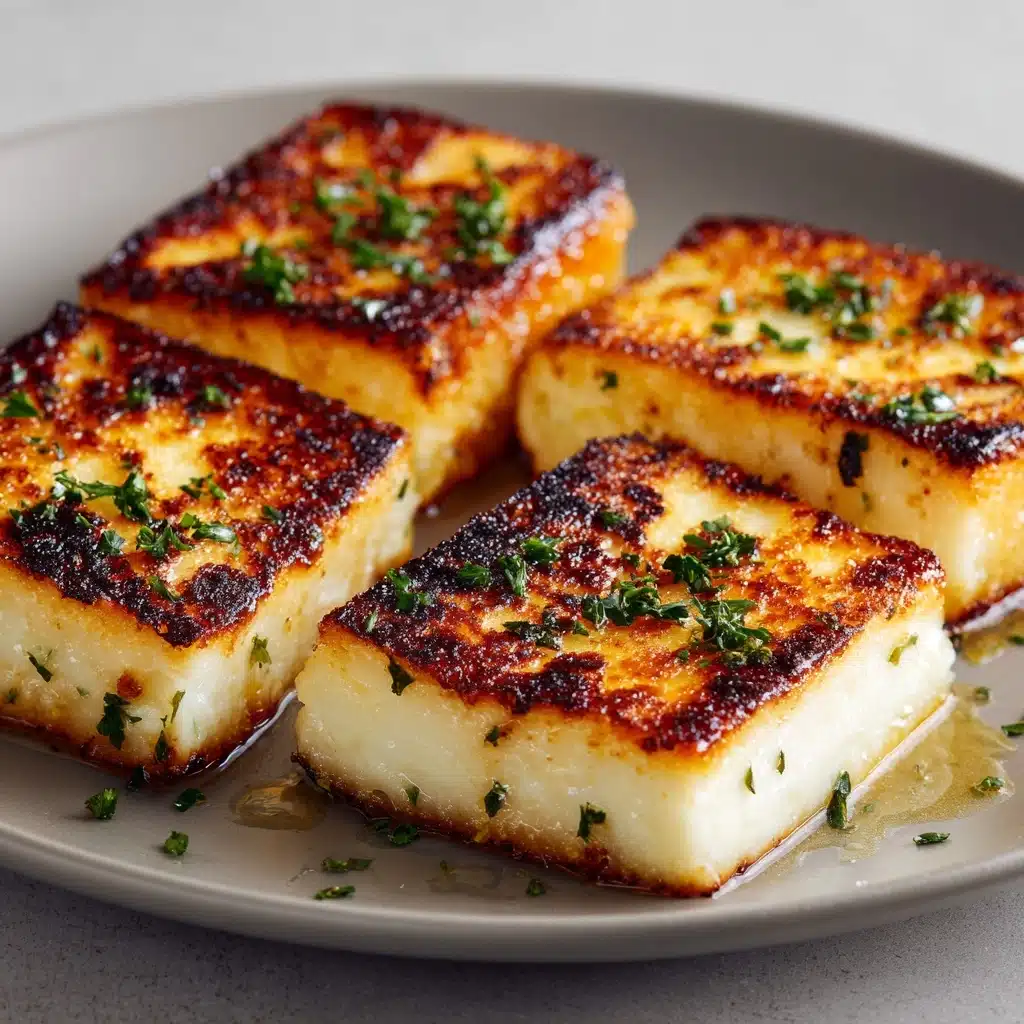 Crispy Air-Fried Halloumi Recipe - Recipe Image