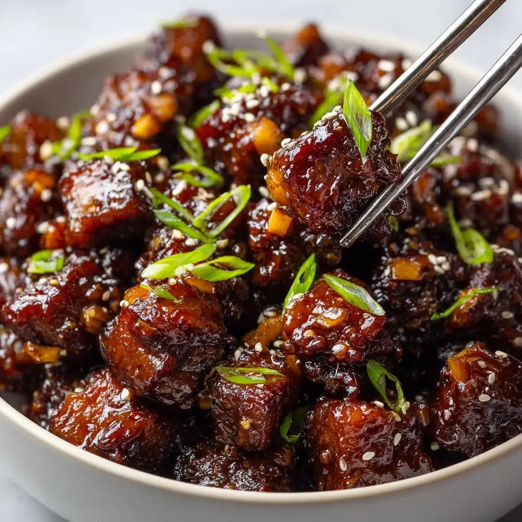 Honey Garlic Steak Bites Recipe