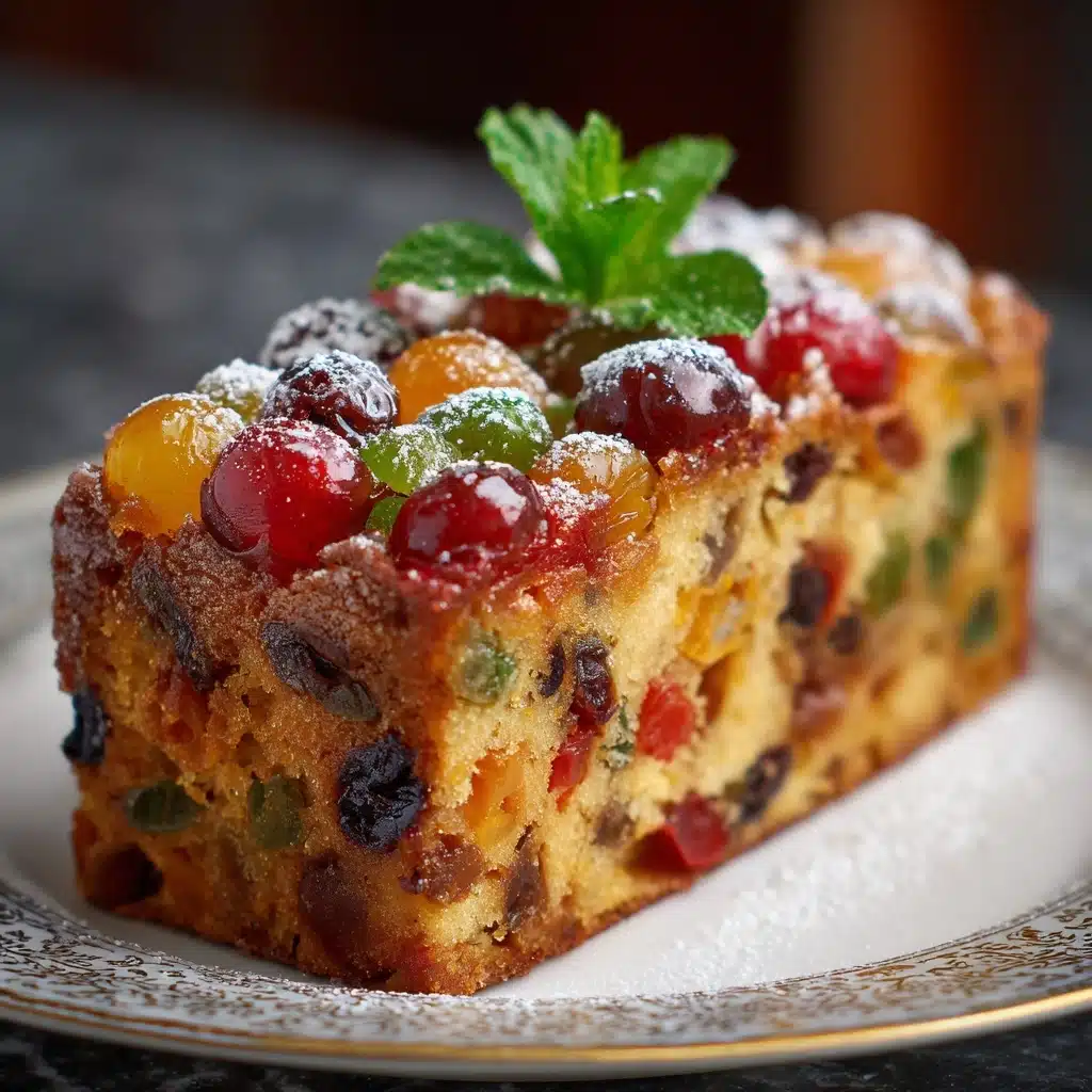 Traditional Christmas Fruit Cake Recipe