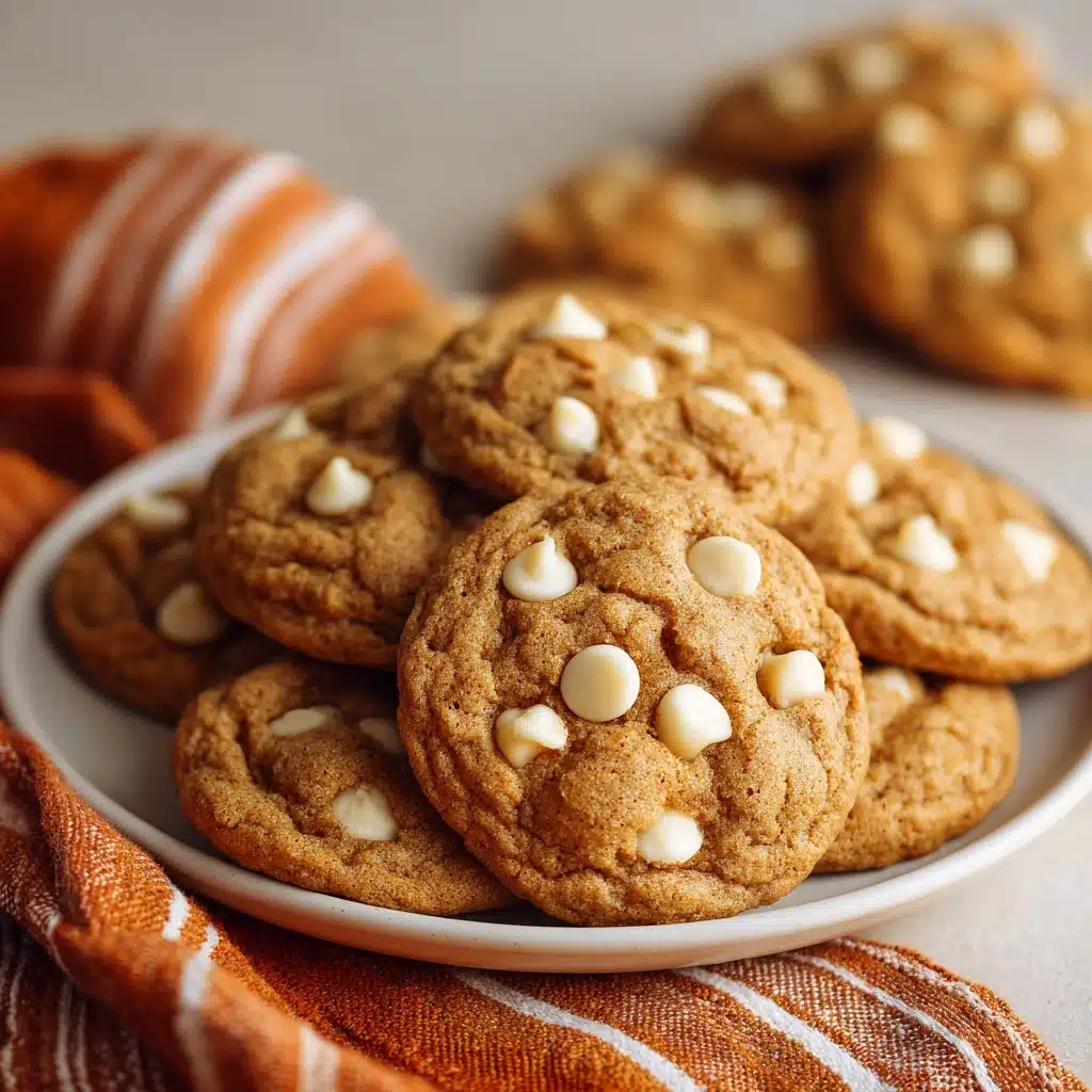 Pumpkin White Chocolate Chip Cookies Recipe - Recipe Image