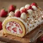 Strawberry Shortcake Cheesecake Rolls Recipe