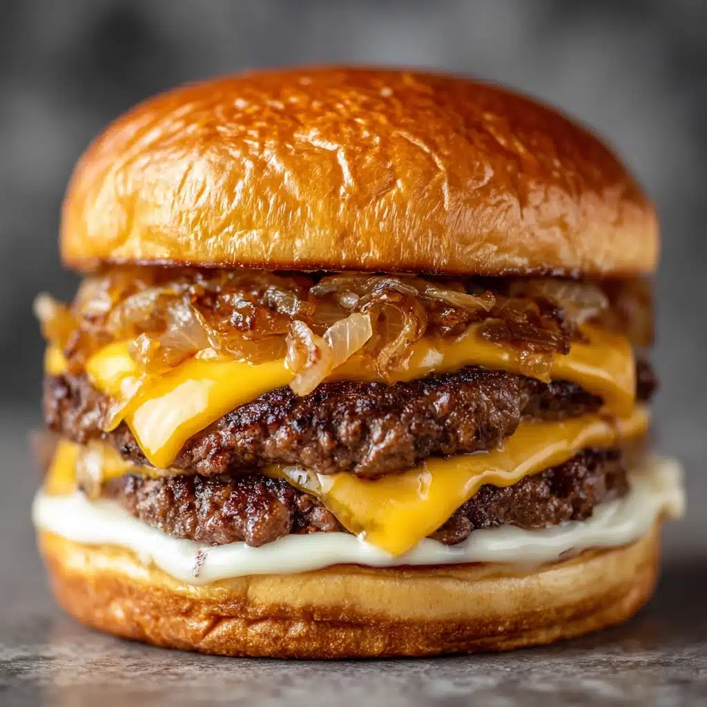 Steak and Shake Garlic Double Steakburger Recipe