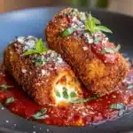 Crispy Chicken Parmesan Rolls Recipe