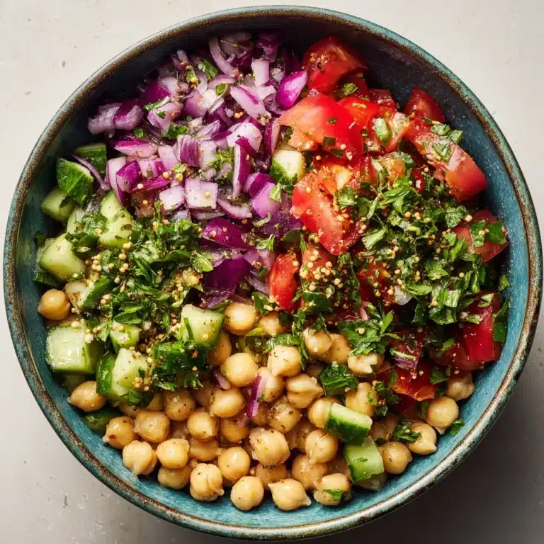 Mediterranean Chickpea Salad Recipe