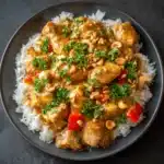 Slow Cooker Peanut Chicken Recipe