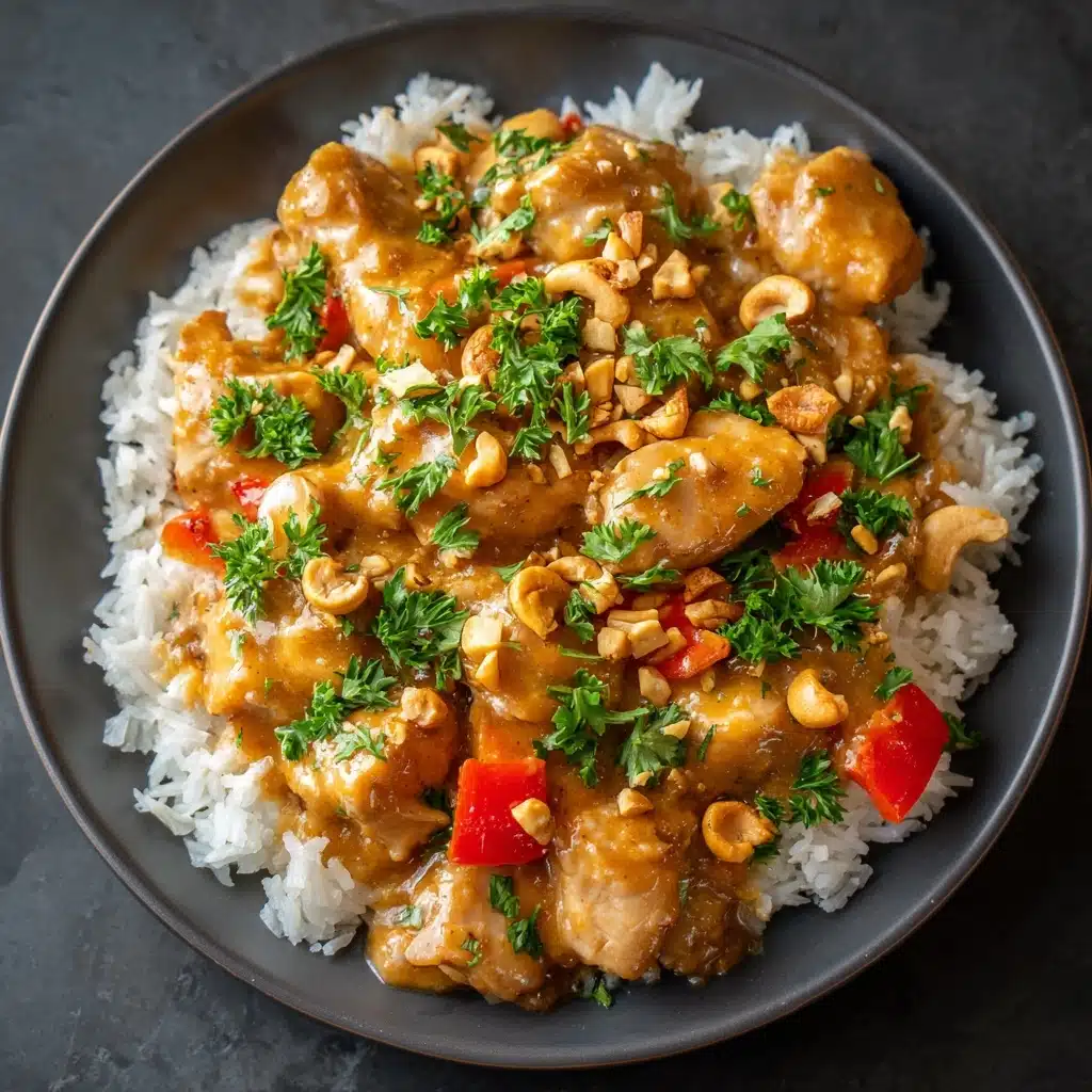Slow Cooker Peanut Chicken Recipe