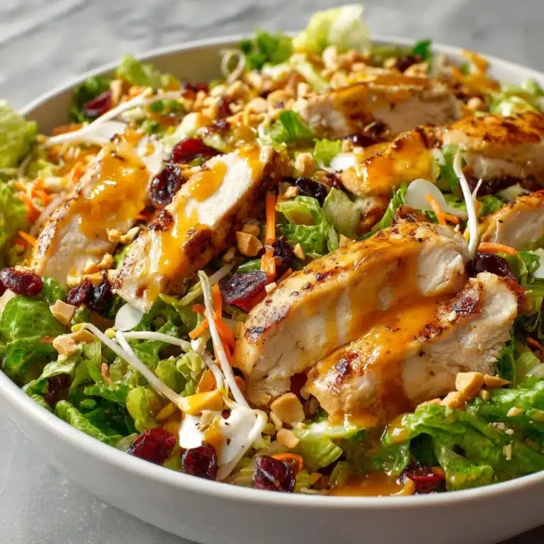 Asian Chicken Cranberry Salad Recipe