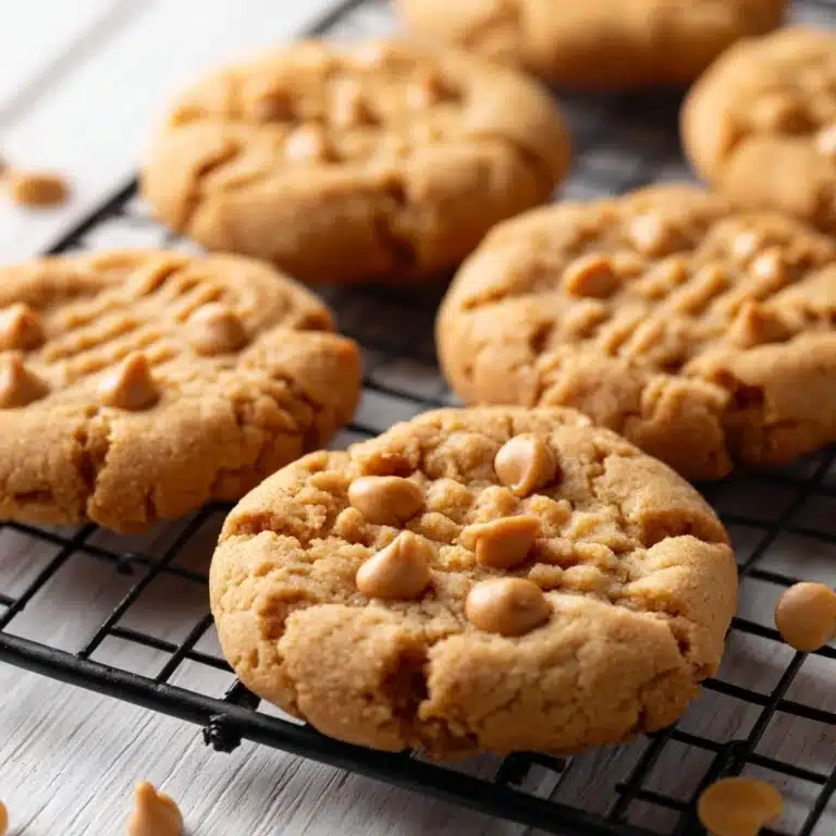 Soft Peanut Butter Cookies Recipe
