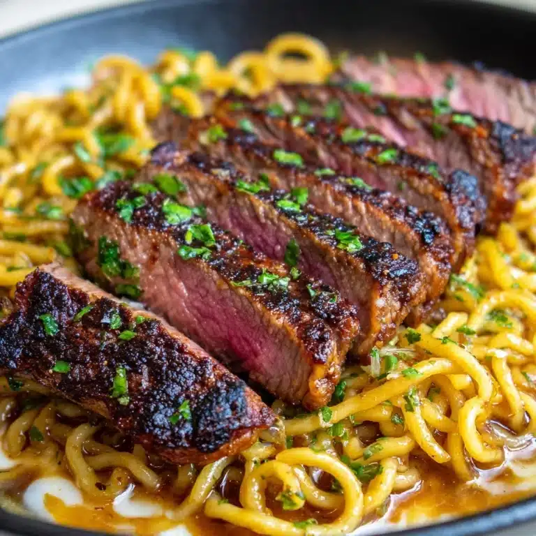 One-Pot Smoky Honey BBQ Steak Pasta Recipe