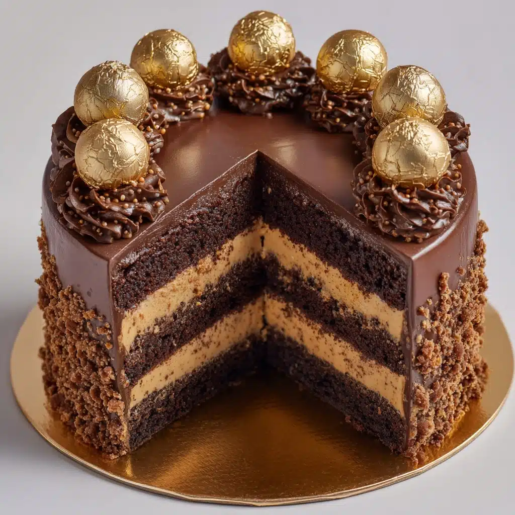 The BEST Ferrero Rocher Cake Recipe