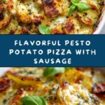 Pesto Potato Pizza with Sausage Recipe